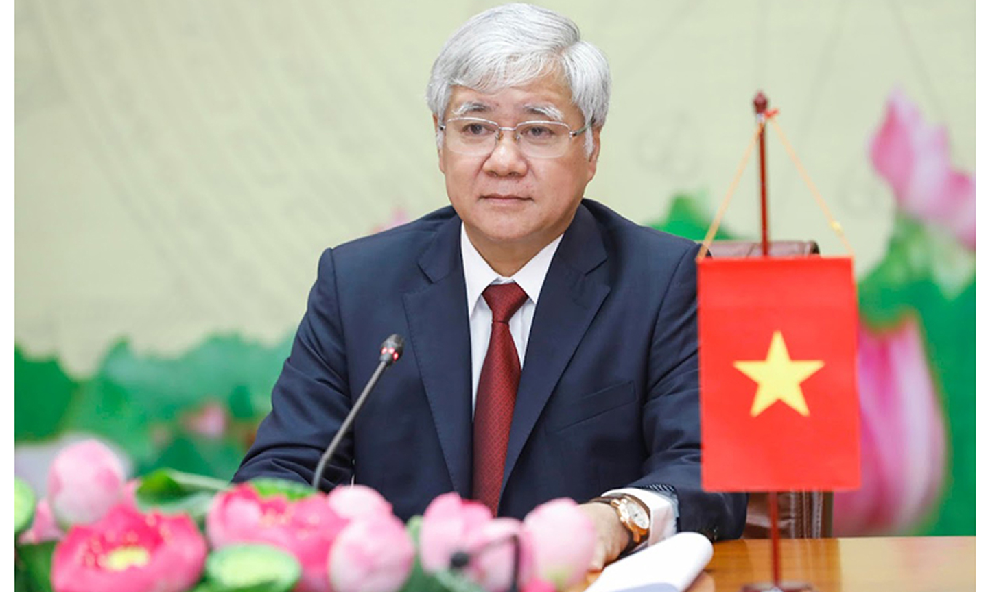 Chủ tịch Ủy ban Trung ương Mặt trận Tổ quốc Việt Nam Đỗ Văn Chiến.