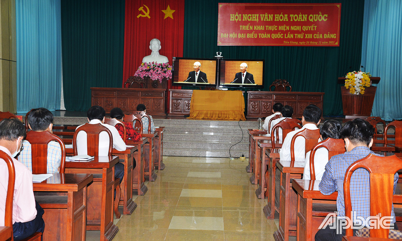 Tổng Bí thư Nguyễn Phú Trọng phát biểu chỉ đạo tại hội nghị