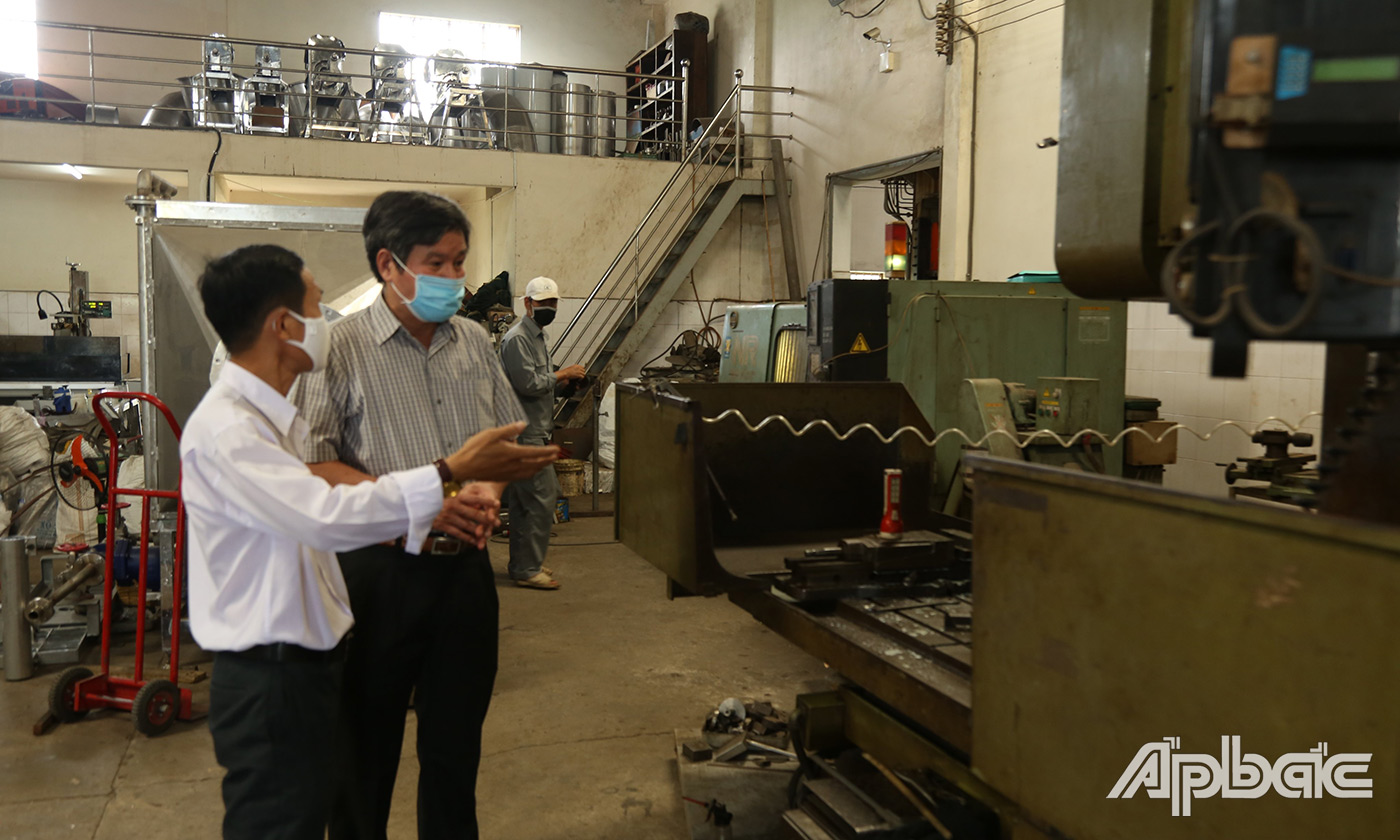 Với các chính sách hỗ trợ từ trung ương và địa phương nhiều DN bắt đầu phục hồi sáng xuất trở lại