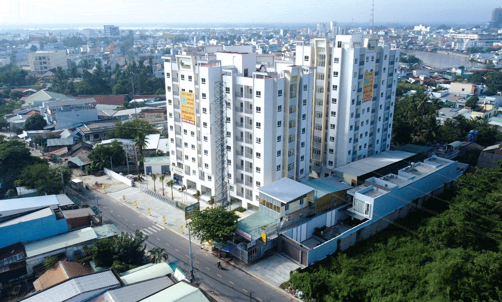 Hình ảnh thực tết dự án Victoria Premium – đường Nguyễn Trung Trực, Phường 3, Tp. Mỹ Tho