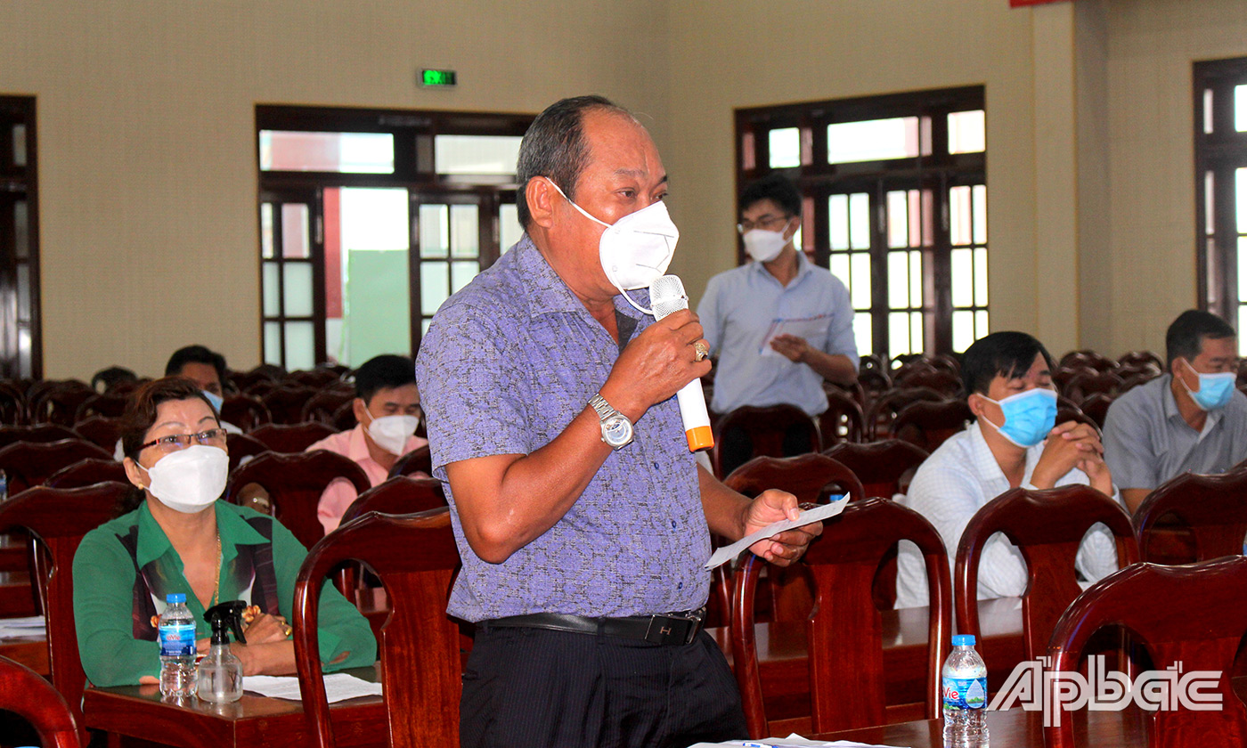 Nhiều cử tri quan tâm kiến nghị sớm bao phủ mũi 2