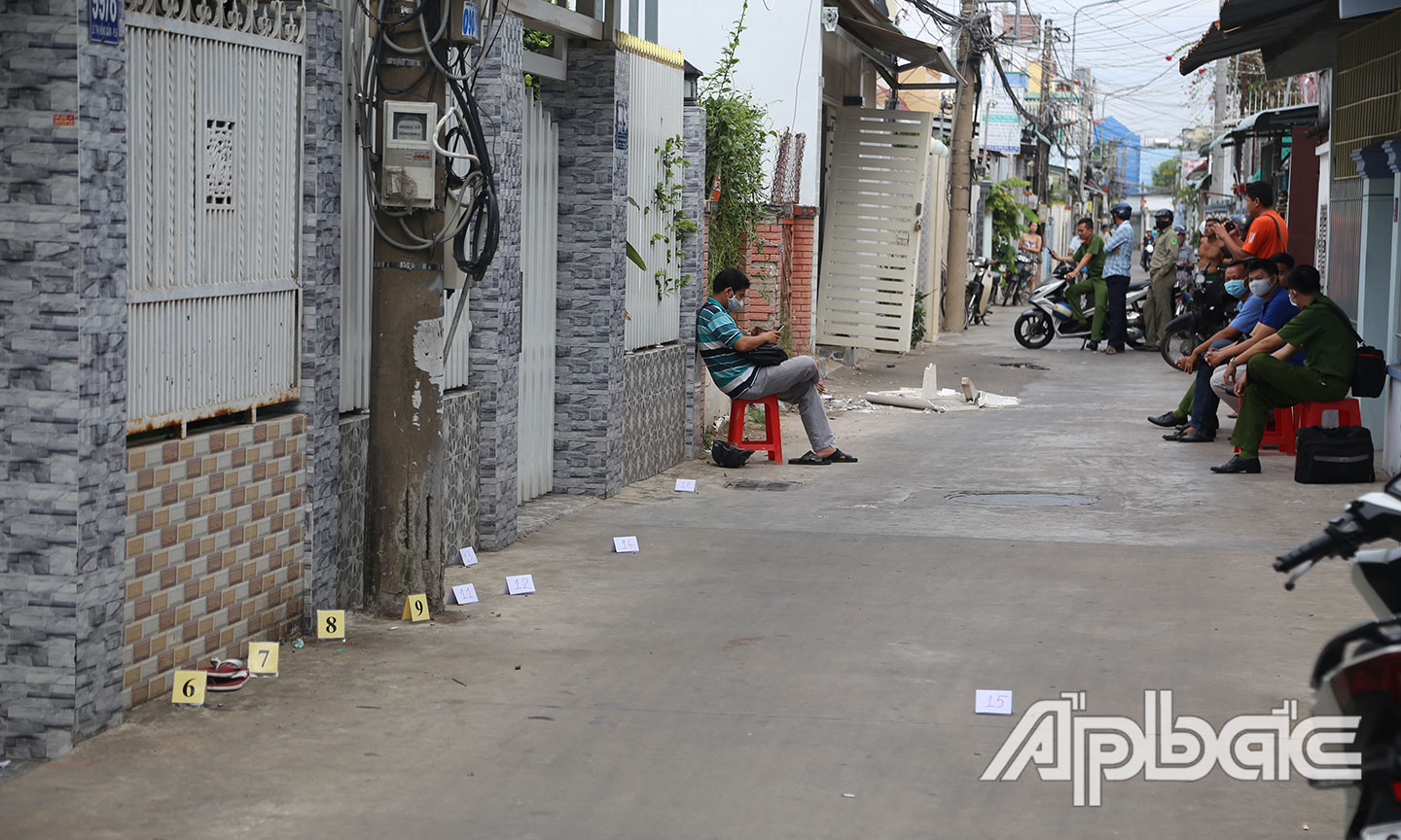 Hiện trường vụ án.