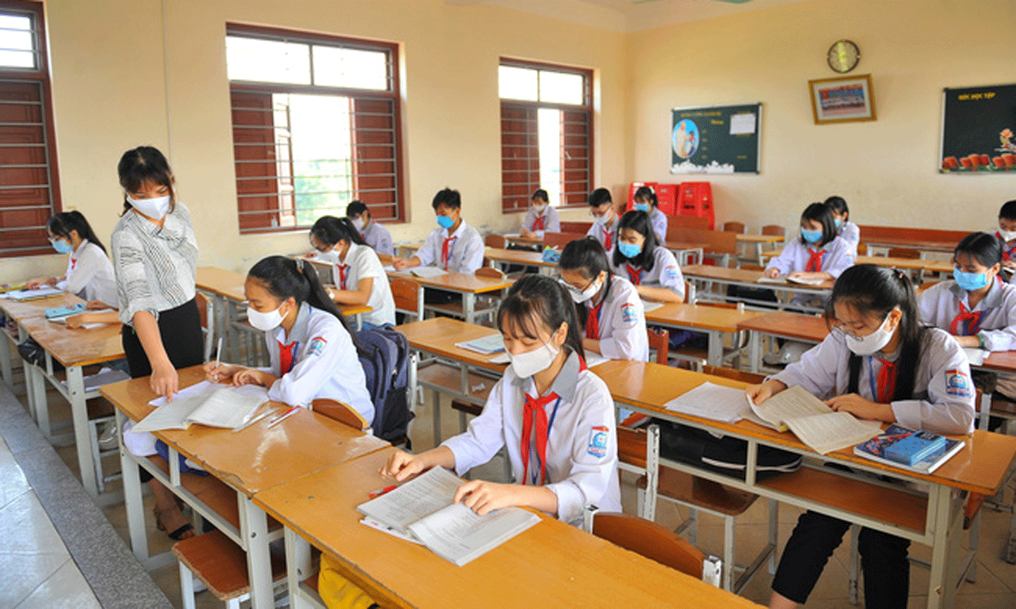 Các địa phương cần tạo điều kiện tốt nhất cho học sinh khi đi học trực tiếp - Ảnh minh họa