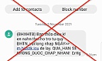 Kiến nghị cảnh báo người dân về các tin nhắn lừa đảo nhận hỗ trợ từ Quỹ Bảo hiểm thất nghiệp