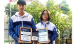Hai học sinh Lào Cai đoạt Huy chương vàng cuộc thi 