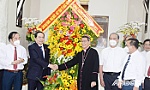 Phó Chủ tịch Thường trực Quốc hội Trần Thanh Mẫn chúc mừng Giáng sinh Tòa Giám mục Giáo phận Mỹ Tho