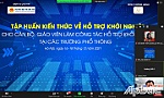 Tập huấn đưa khởi nghiệp vào trường học