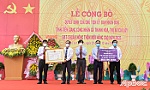 Thanh Hòa ra mắt xã đạt chuẩn nông thôn mới nâng cao