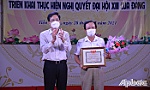 Trung tâm VTTT&TT huyện Gò Công Tây đoạt giải Nhất