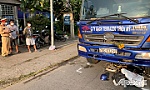 Va chạm xe tải trên Quốc lộ 50, phụ nữ đi xe đạp điện tử vong