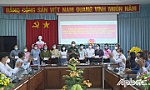 Đại tá Phạm Văn Thanh thăm, chúc tết tại TX. Gò Công