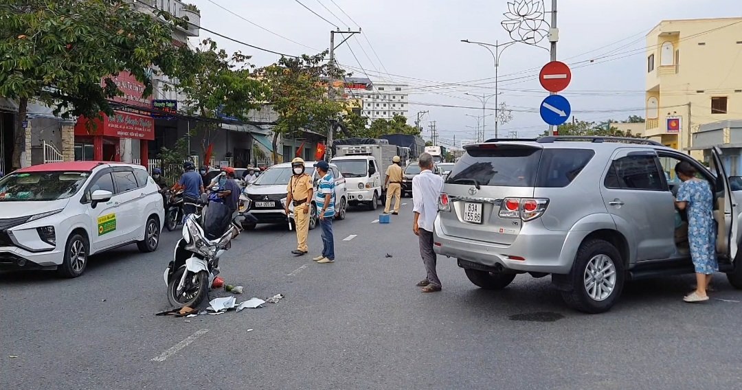 Hiện trường vụ tai nạn