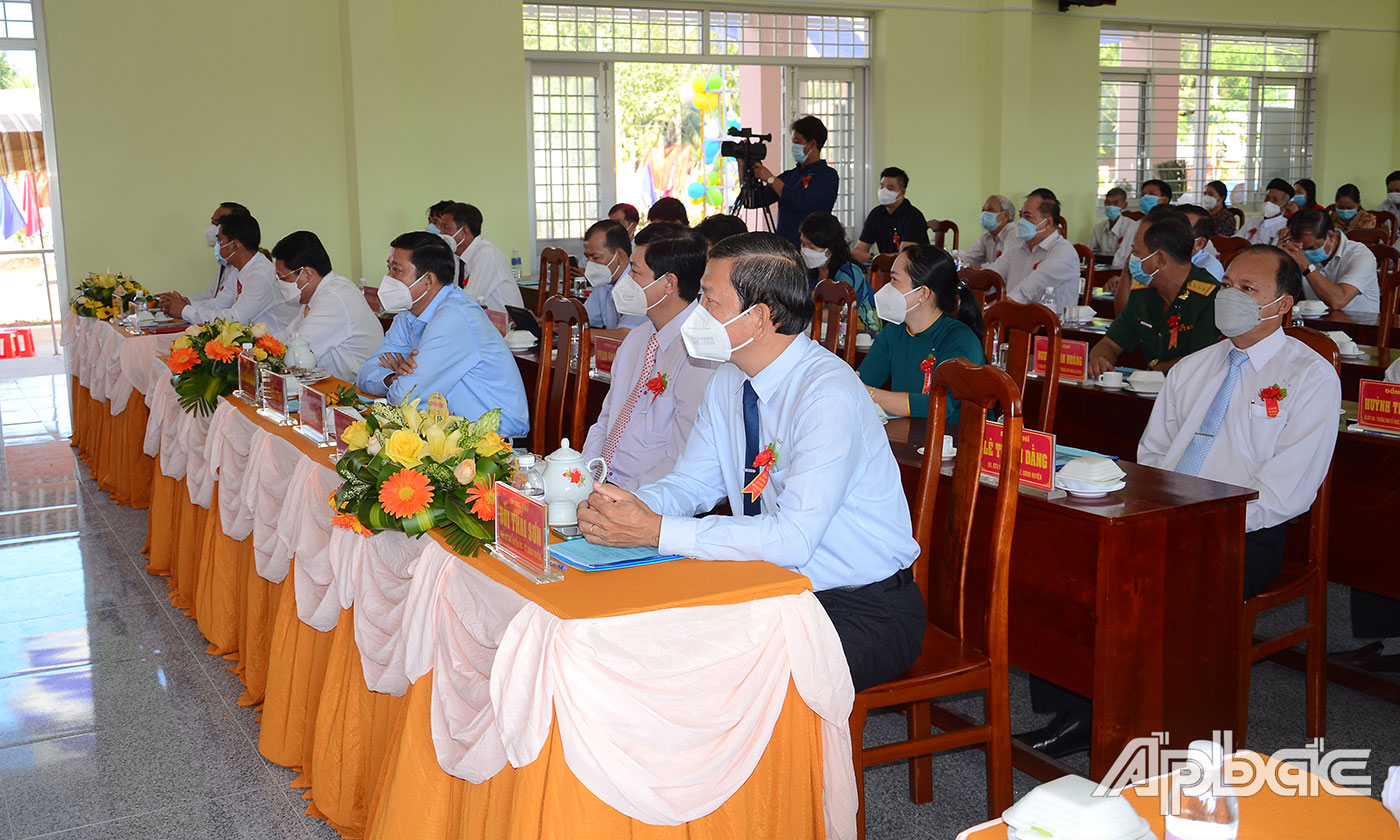 Quang cảnh Lễ công bố.