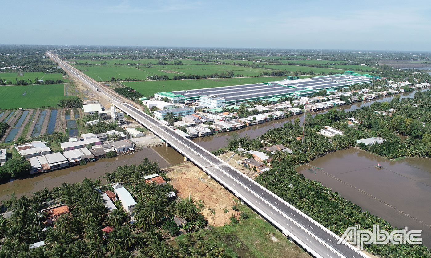 Cao tốc Trung Lương - Mỹ Thuận sẵn sàng thông xe kỹ thuật.