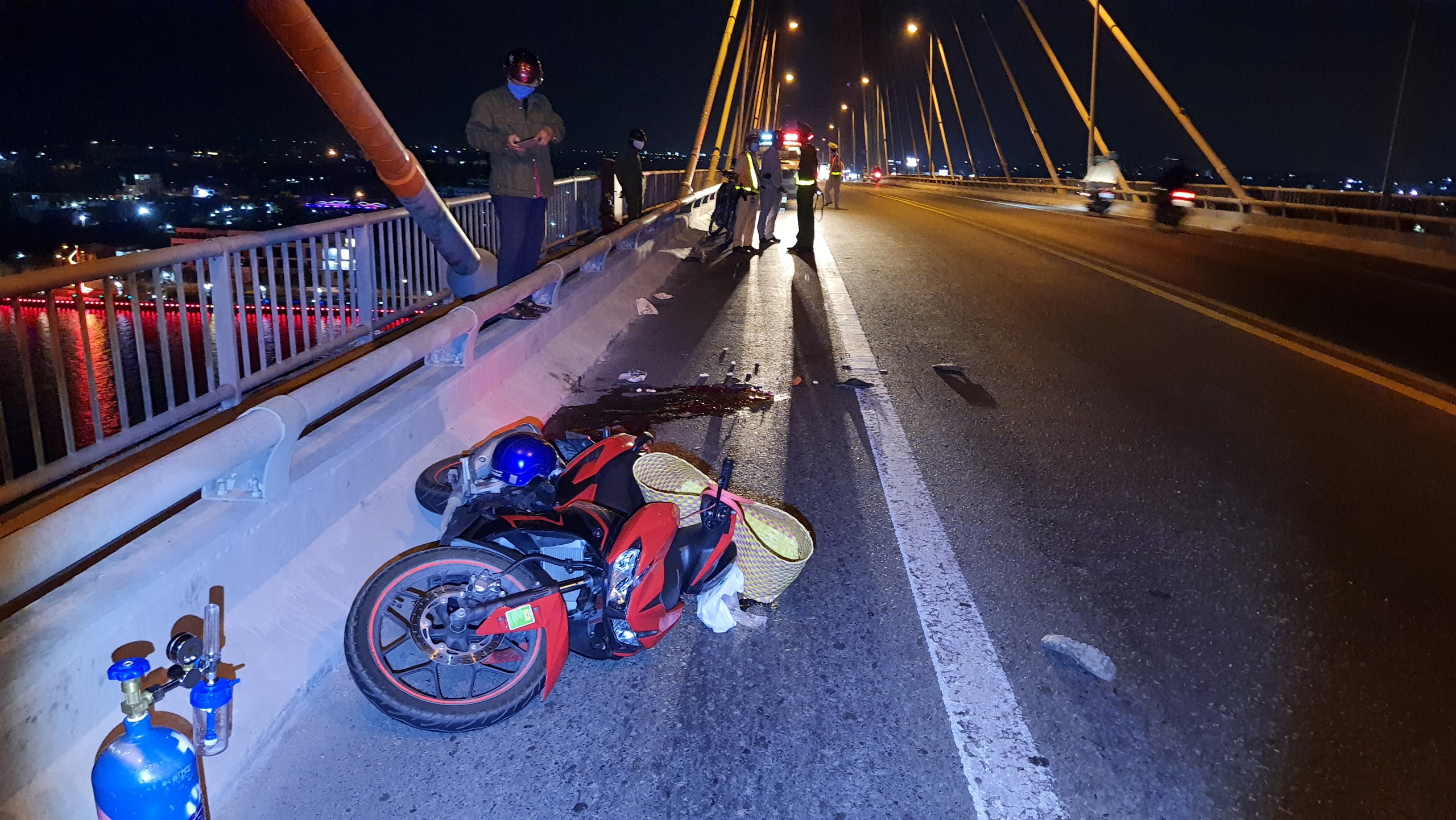 Hiện trường vụ tai nạn