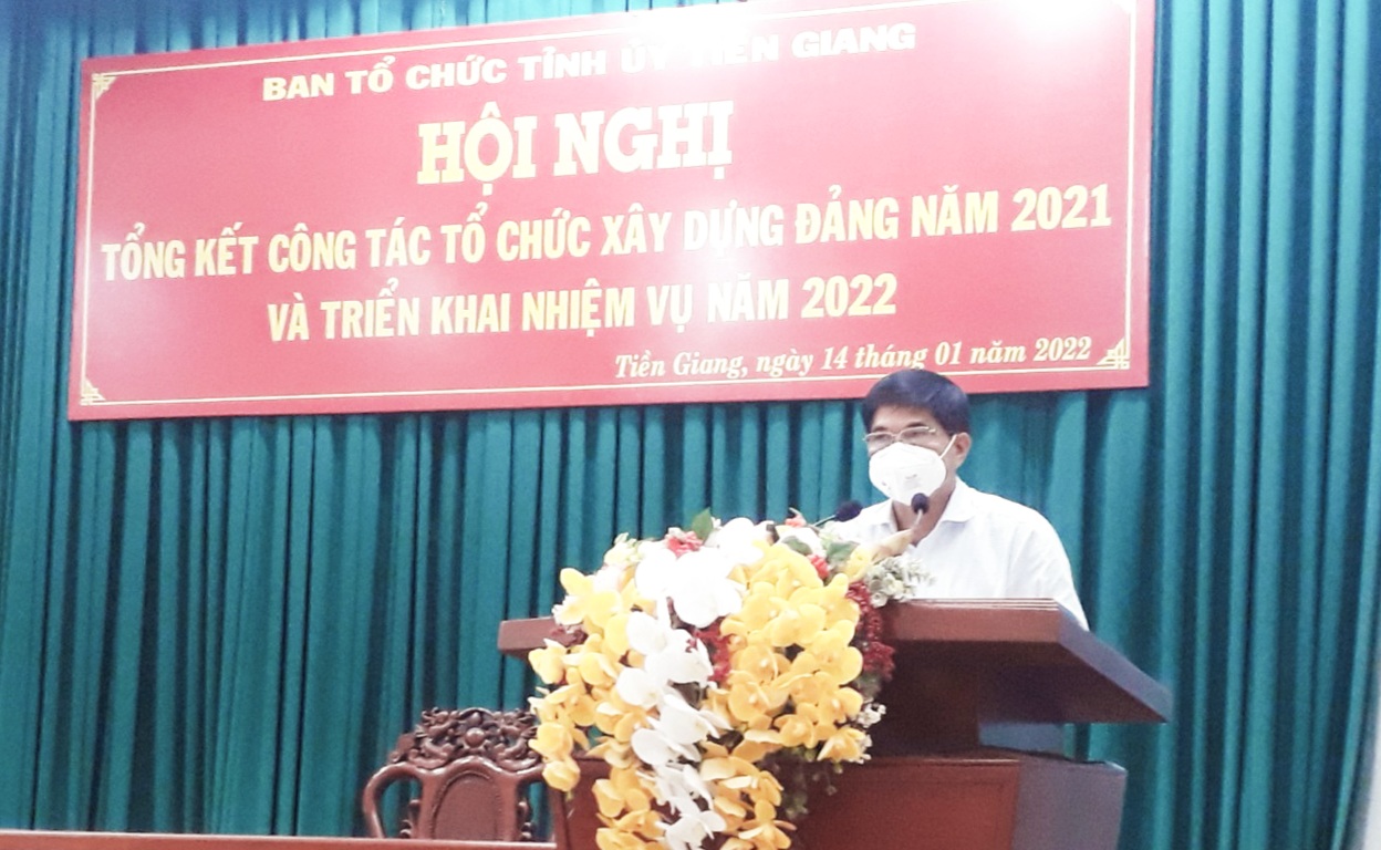 Đồng chí Nguyễn Văn Nhã phát biểu chỉ đạo tại hội nghị