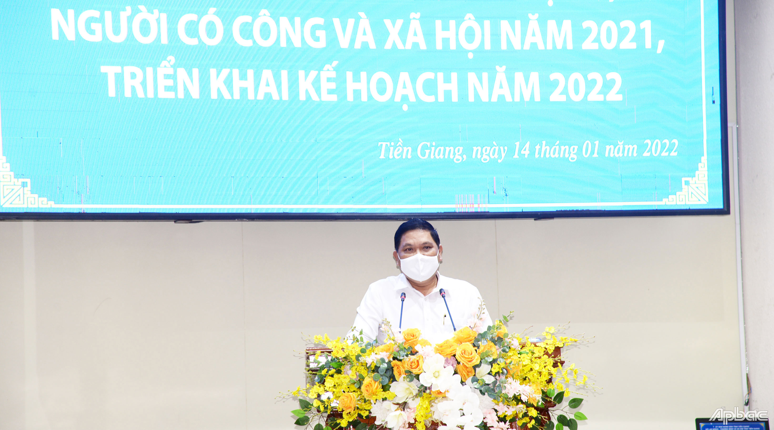 Đồng chí Lý Văn Cẩm, Giám đốc Sở LĐ-TB&XH triển khai nhiệm vụ năm 2022