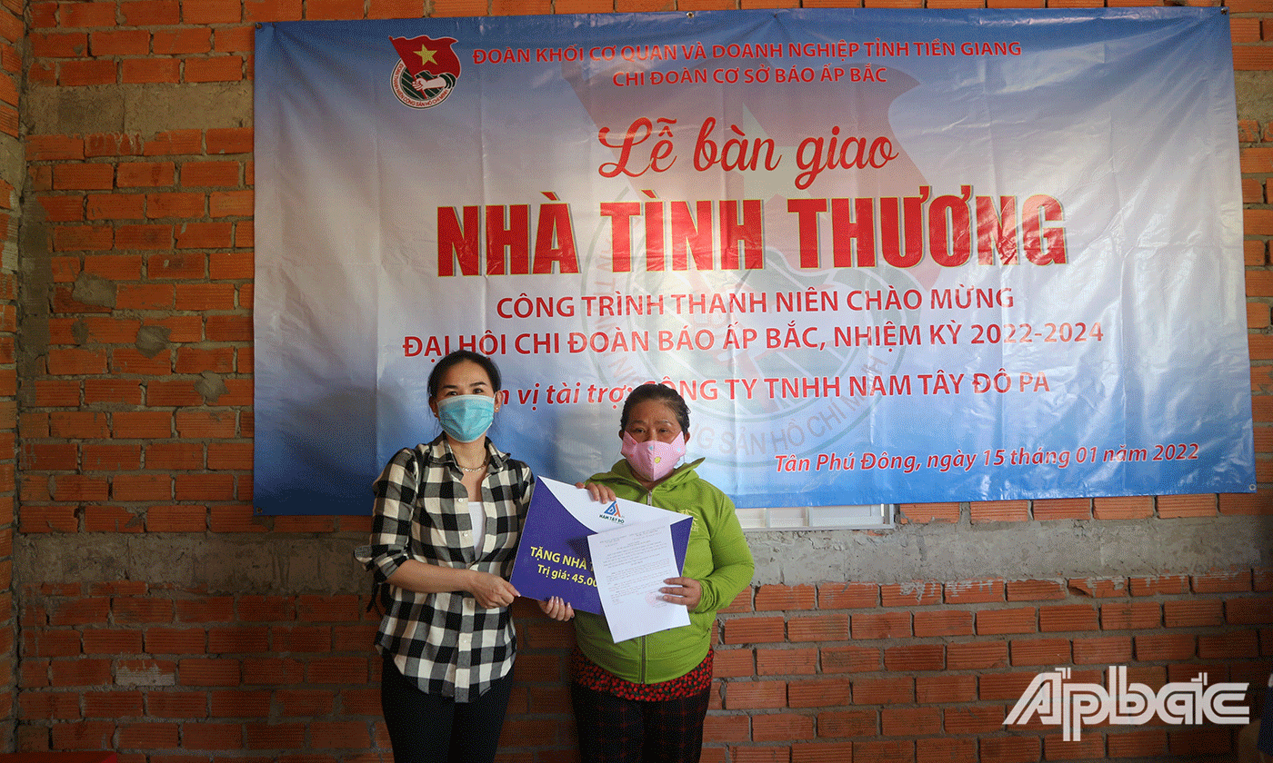 bà Võ Bảo Trân, Giám đốc Công ty TNHH Nam Tây Đô Pa (Cần Thơ)