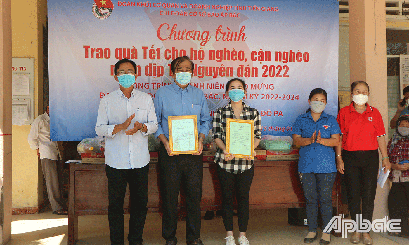 UBND xã Bình Xuân gửi thư cảm ơn Báo Ấp Bắc và Công ty