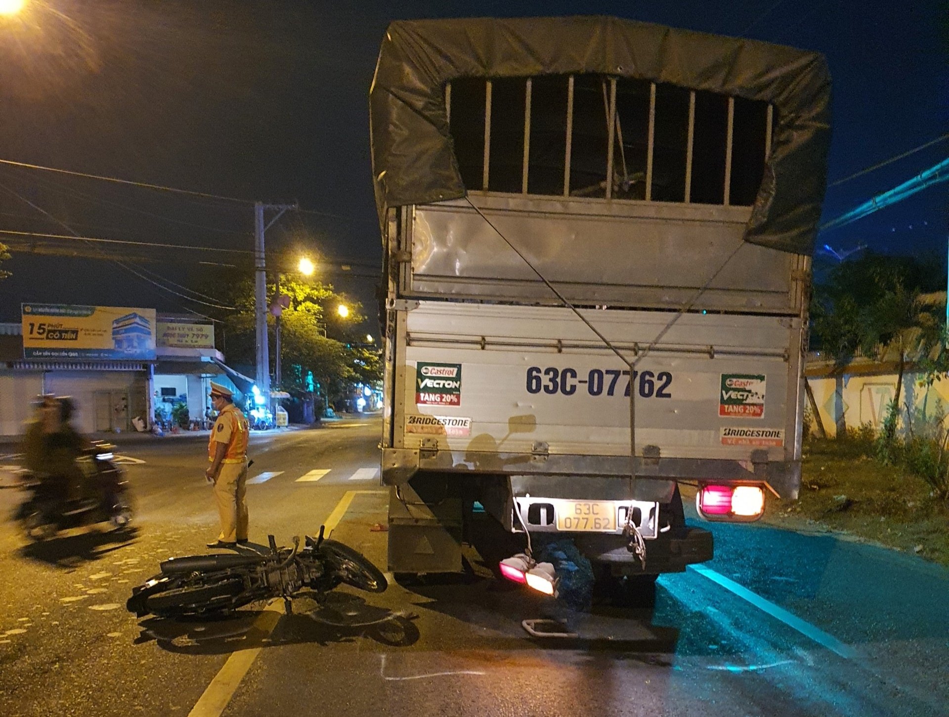 Hiện trường vụ tai nạn