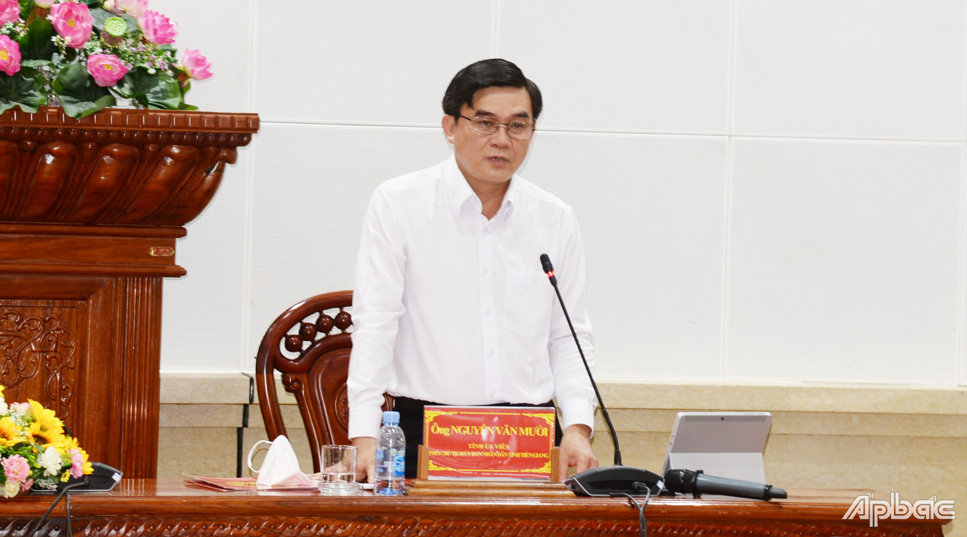 Đồng chí Nguyễn Văn Mười lưu ý một số nội dung cần thực hiện để công tác phòng, chống Covid-19 hiệu quả
