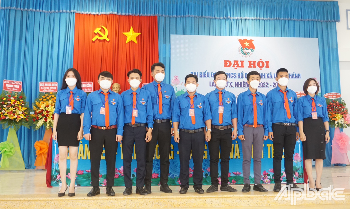 Ban Chấp hành Đoàn Thanh niên xã Long Chánh nhiệm kỳ 2022 – 2027 ra mắt Đại hội