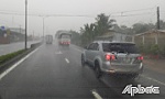 Mưa lớn ở huyện Châu Thành và TX. Cai Lậy