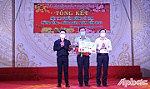Huyện Gò Công Tây đoạt giải Nhất Hội thi Tuyến đường cờ - hoa mừng Đảng - mừng xuân năm 2022