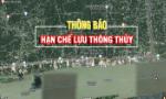 Hạn chế giao thông thủy tại khu vực thi công cống Rạch Gầm và cống Phú Phong