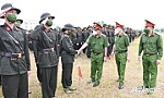 Khai giảng khóa huấn luyện công dân thực hiện nghĩa vụ Công an nhân dân