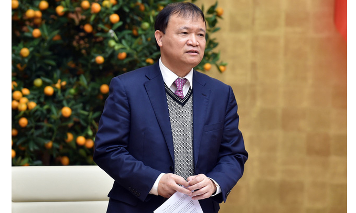 Thứ trưởng Bộ Công Thương Đỗ Thắng Hải cho biết, tình trạng thiếu hụt xăng dầu chỉ xảy ra cục bộ tại cửa hàng đại lý của các doanh nghiệp nhỏ, do tâm lý găm hàng nhằm trục lợi - Ảnh: VGP/Đức Tuân