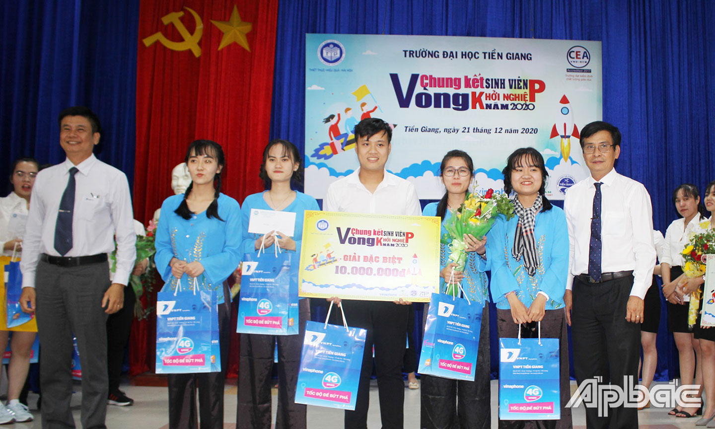 Trường Đại học Tiền Giang tổ chức Cuộc thi Sinh viên khởi nghiệp năm 2020.