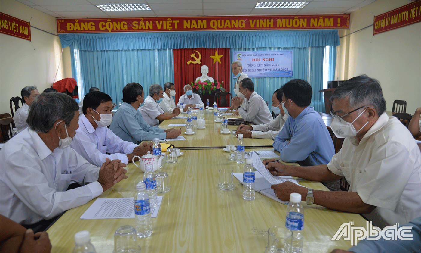 Đại biểu đóng góp ý kiến tại hội nghị tổng kết hoạt động SVC 2021.