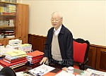 Tổng Bí thư Nguyễn Phú Trọng chủ trì cuộc họp lãnh đạo chủ chốt