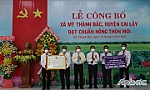 Mỹ Thành Bắc ra mắt xã đạt chuẩn nông thôn mới