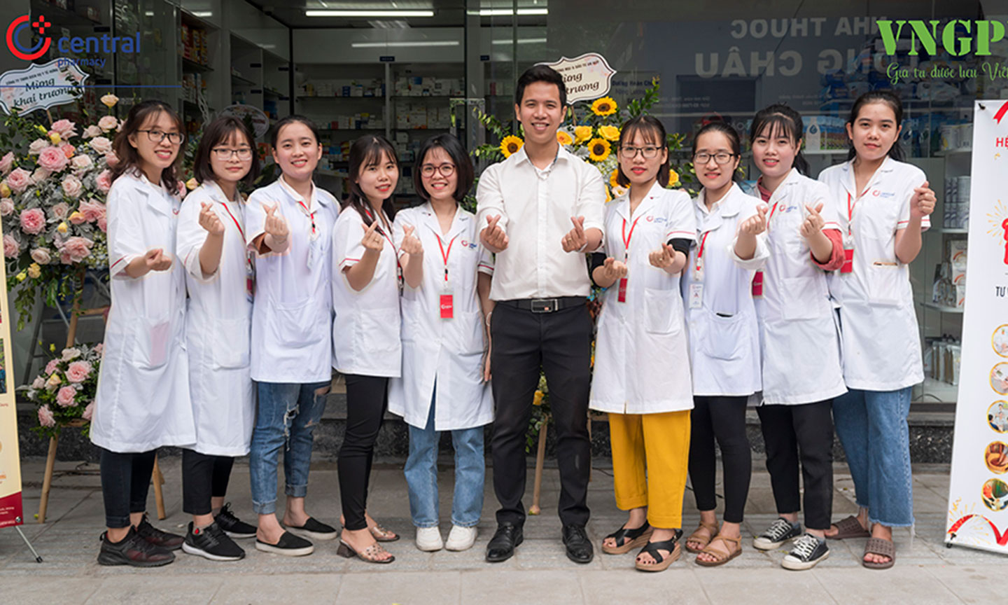 Đội ngũ nhân viên tại Central Pharmacy