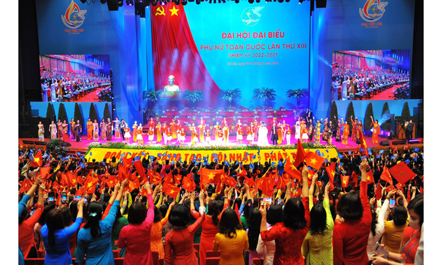 Đại hội đại biểu Phụ nữ toàn quốc lần thứ XIII - sự kiện quan trọng trong đời sống chính trị - xã hội của phụ nữ cả nước