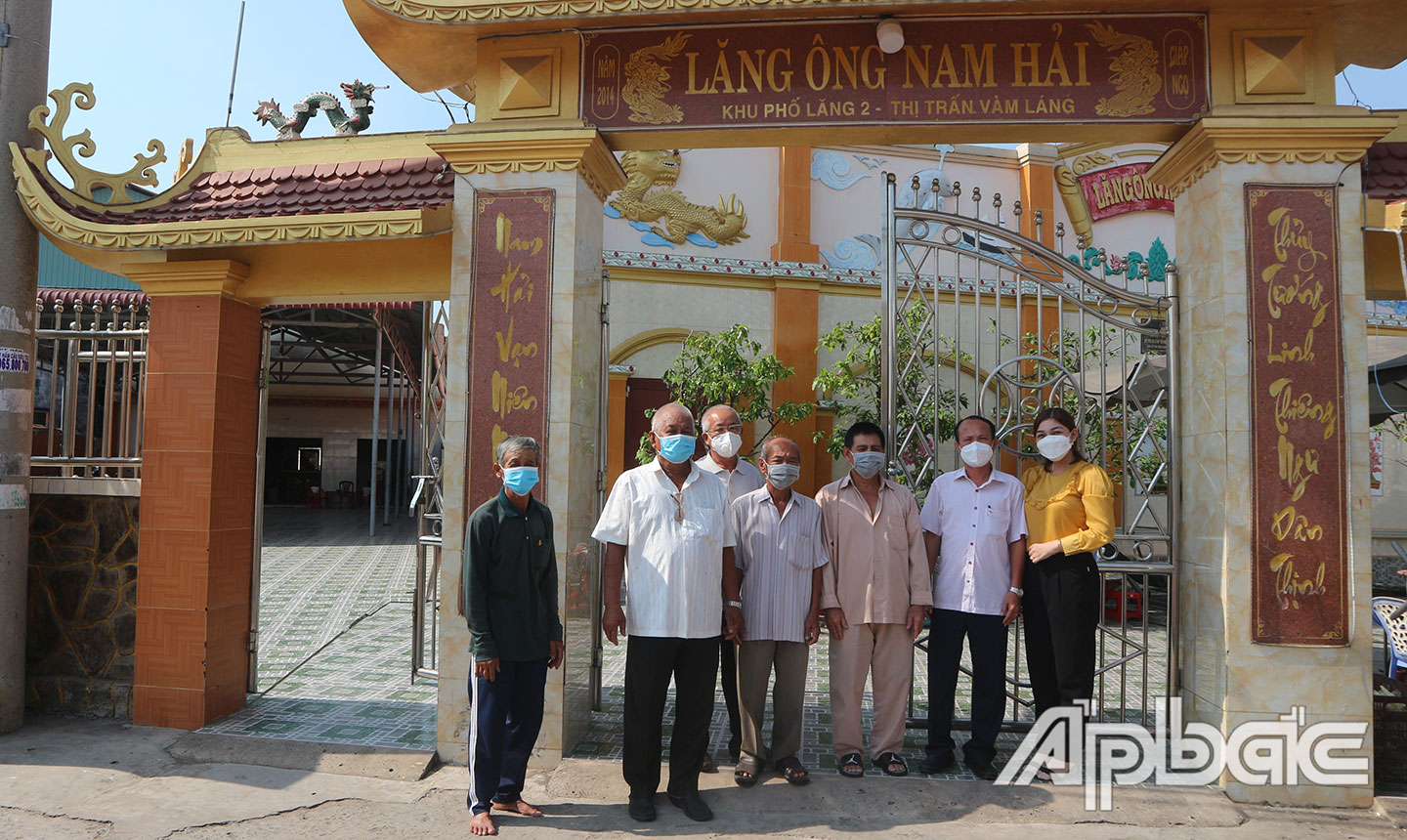 Được trùng tu nhiều lần, nay Lăng Ông khang trang hơn.