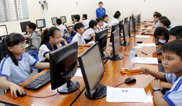 Tiếng Anh, Tin học là môn học bắt buộc với học sinh lớp 3 từ năm học 2022- 2023.