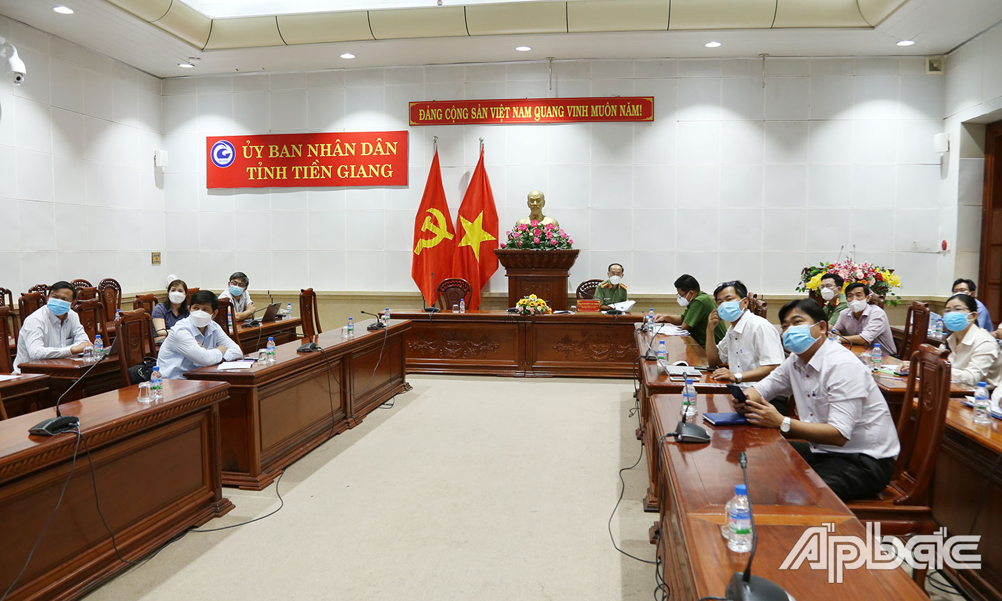 Điểm cầu Tiền Giang.