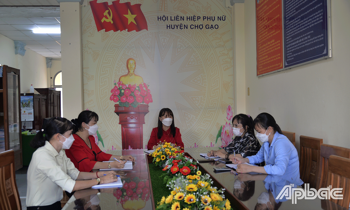Các công việc việc, phong trào Hội, chị Khai luôn tạo được sự đồng thuận từ Thừng vụ, BCH Hội.
