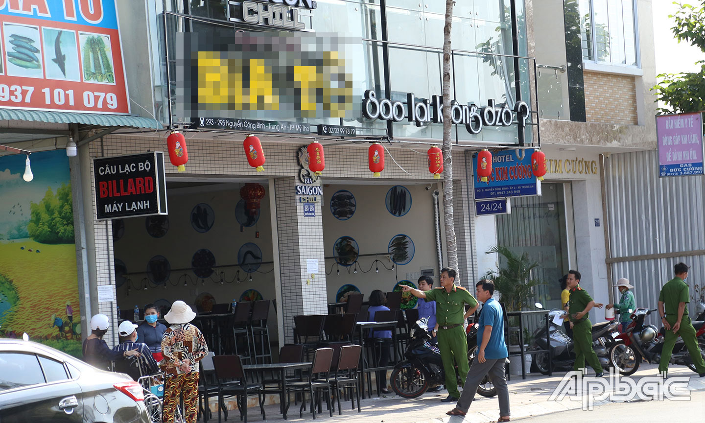 Thực nghiệm hiện trường vụ án điều tra.