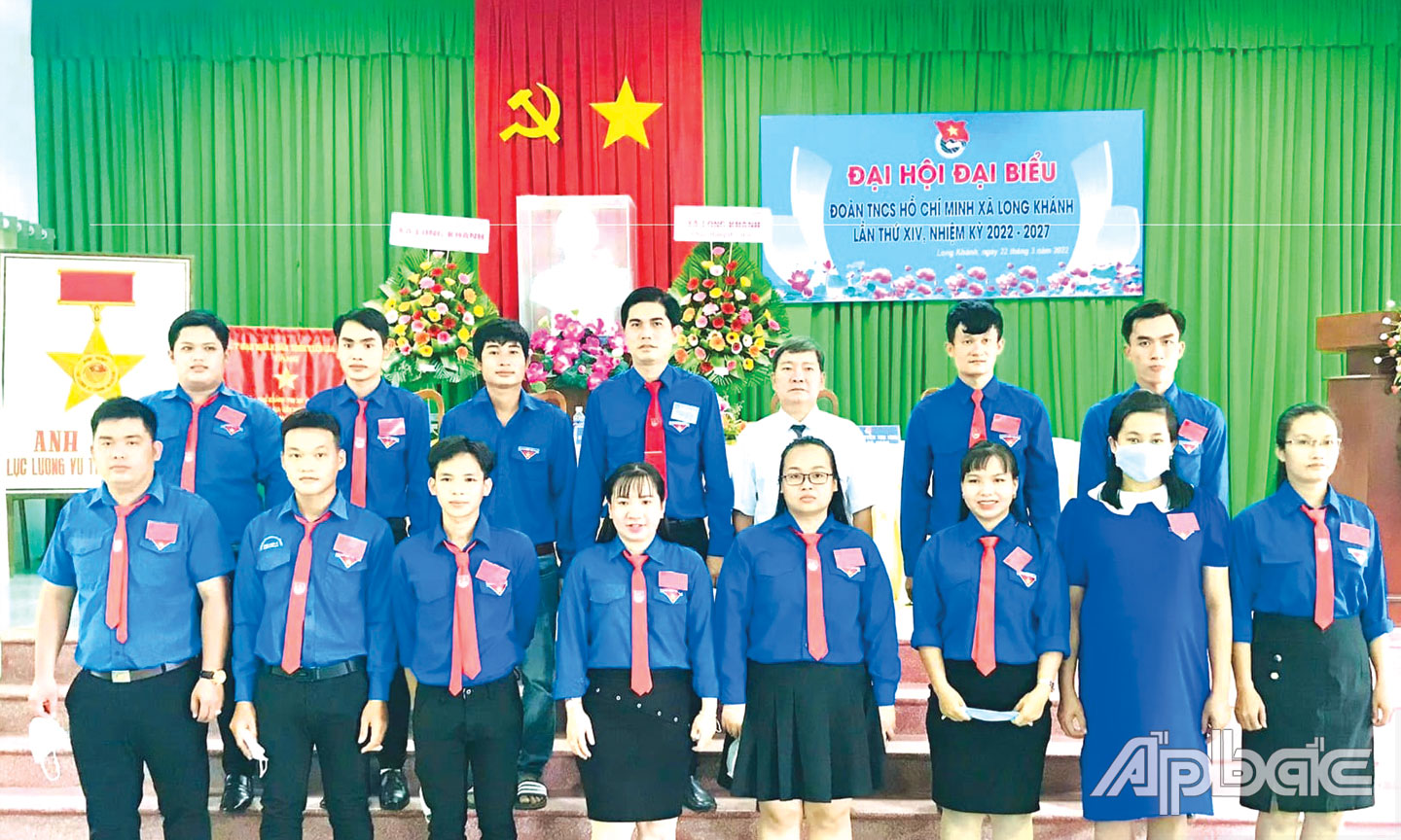 Đại biểu dự Đại hội Đoàn xã Long Khánh nhiệm kỳ 2022 - 2027.