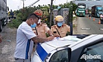 Tiền Giang: Xử lý nghiêm xe quá tải, quá khổ