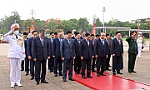 Lãnh đạo Đảng, Nhà nước viếng Chủ tịch Hồ Chí Minh