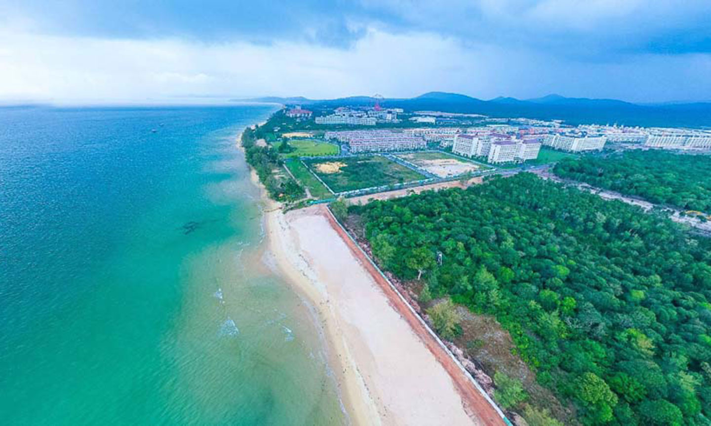 Vị trí Sun Secret Valley tại Bãi Dài - Gành Dầu.