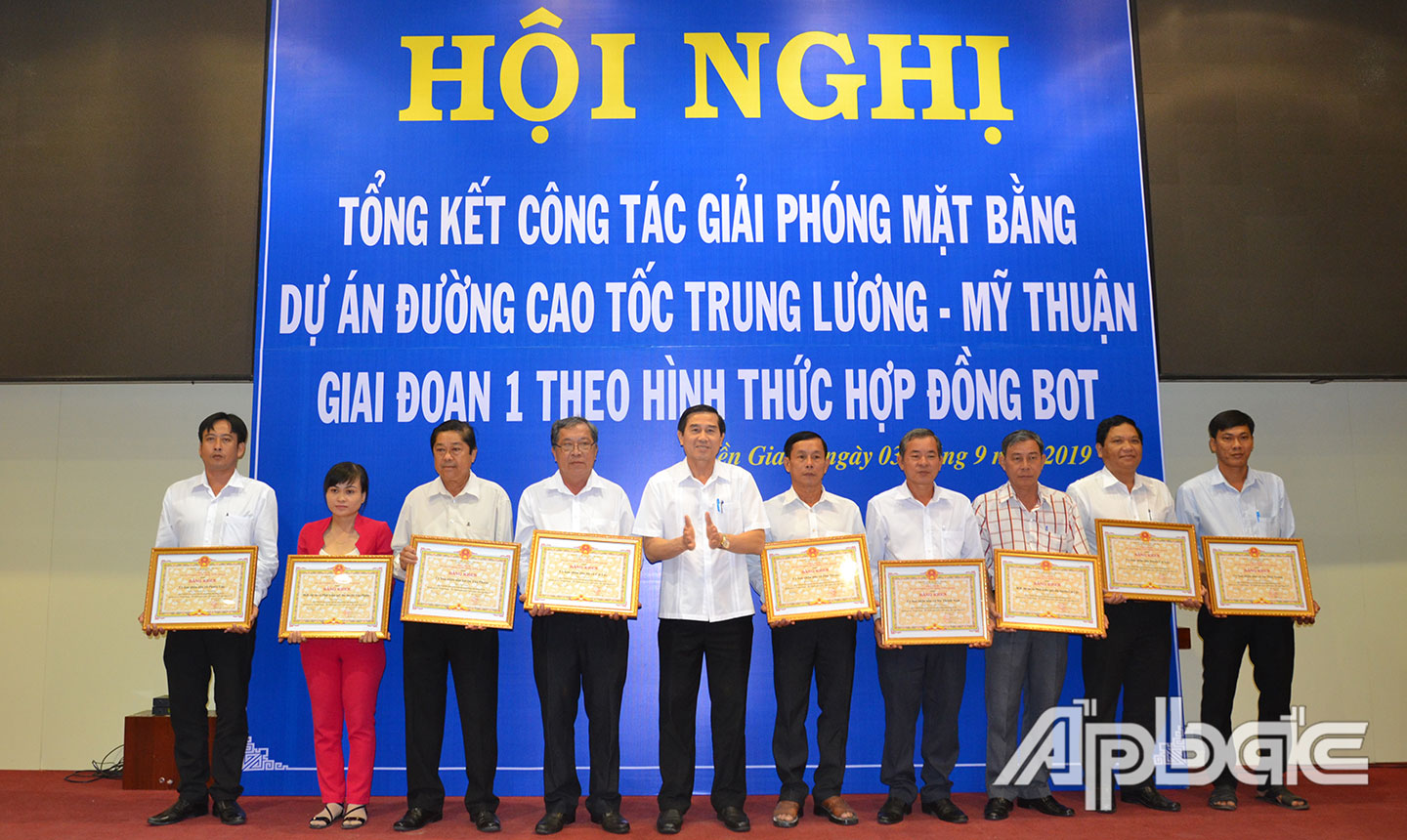 Đến tháng 11-2019, công tác giải phóng mặt bằng hoàn thành 100%.