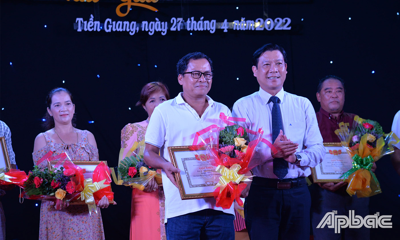 Phó Giám đốc Sở Văn hóa, Thể thao và Du lịch tỉnh Tiền Giang Võ Văn Chiến