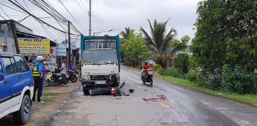 Hiện trường vụ tai nạn