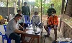 Bắt quả tang một số đối tượng đá gà ăn thua bằng tiền